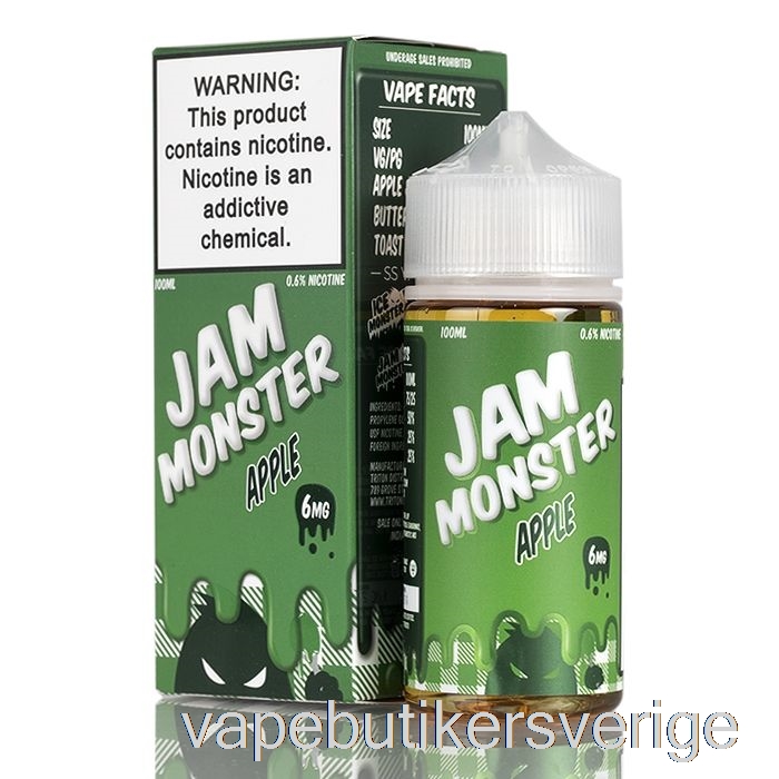 Vape Sverige äpple - Syltmonster - 100ml 6mg